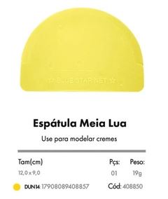 BLUESTAR ESPATULA MEIA LUA AMARELA
