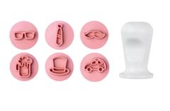 BLUESTAR KIT CARIMBO MASCULIN ROSA BEBE 2CM