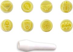 BLUESTAR KIT CARIMBO HEROIS AMARELO