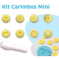 BLUESTAR KIT CARIMBOS MINI AMARELO