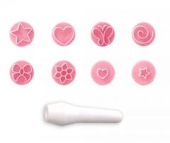 BLUESTAR KIT CARIMBOS ESSENCIAIS ROSA BEBE