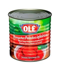TOMATE PELADO INTEIRO OLE LATA CX6X1,5KG