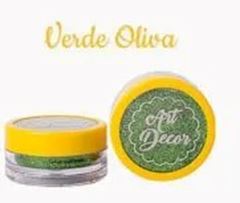ARTDECOR GLITTER DECORAC VERDE OLIVA 5G