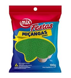 MIX CONFEITO MIÇANGA VERDE 100G