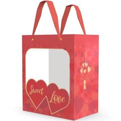 SACOLA COM VISOR  SWEET LOVE C/5UN