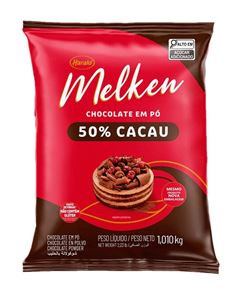 CHOCOLATE EM PO 50% MELKEN 1,010KG