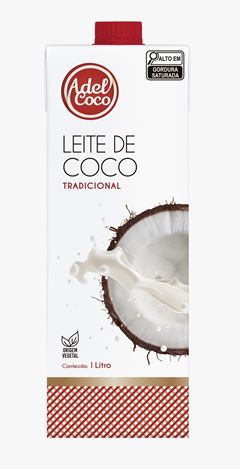 LEITE DE COCO ADELCOCO TRADICIONAL 12X1L