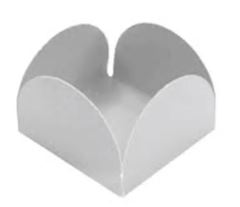 FORMA 4 PETALAS 35MM BRANCO PC/50UN