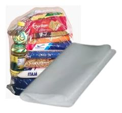 SACO CESTA BASICA 50X80 TRANSPARENTE 5KG