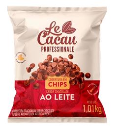 GOTA CHIPS CHOC AO LEITE LECACAU 1KG