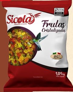 FRUTAS CRISTALIZADAS SICOLA 1,01KG