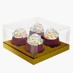 CAIXA TAMPA TR 4 CUPCAKE OFF WHITE/KRAFT