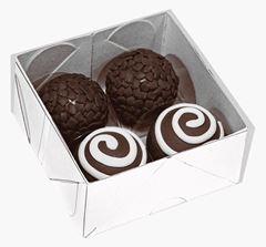 CAIXA BASIC (04 DOCES) BRANCO