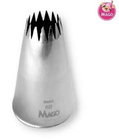 MAGO TUBO DE BICO MOD.6B INOX GRANDE