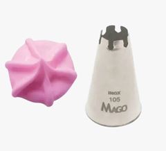 MAGO TUBO DE BICO MOD.103 INOX PEQUENO