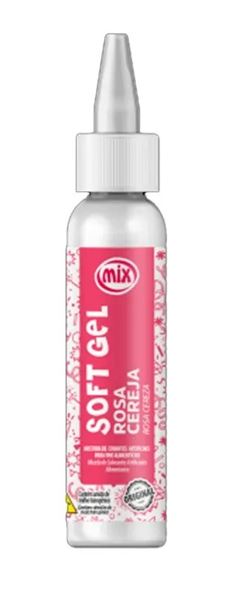 MIX SOFTGEL CORANTE ROSA CEREJA 60G