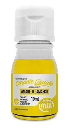 MIX CORANTE LIQUIDO AMARELO DAMASCO 10ML