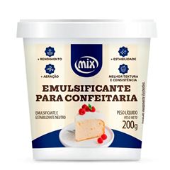 MIX EMULSIFICANTE P/CONFEITARIA 200G