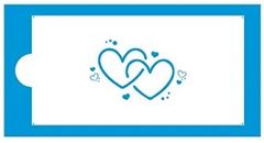 BLUESTAR STENCIL CORACAO DUPLO