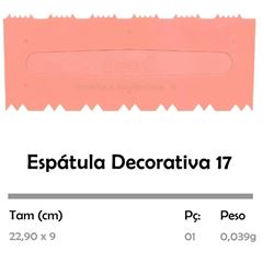 BLUESTAR ESPATULA DECORATIVA 17 LENI