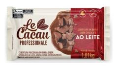 COBERTURA FRAC AO LEITE LECACAU 1,01KG