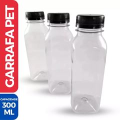 GARRAFA C/TAMPA TECHPLAST 300ML FD100UN
