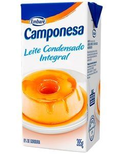LEITE CONDENSADO CAMPONESA 395G CX27UN