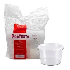 KIT POTE COM TAMPA, PRAFESTA, 1000ML, CAIXA COM 8 PACOTES DE 24 UNIDADES