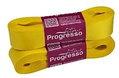FITA CETIM SIMPLES 22MM AMARELO GEMA 10M