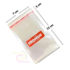 SACO ADESIVADO N12 7CMX12CMX3CM C/100