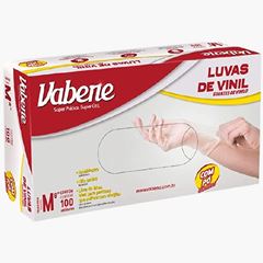 LUVA VINIL INDUSTRI C/PO M VABENE PCT100