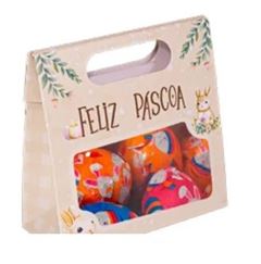 SACO C/ALCA E VISOR PRA PASCOA DIVERTIDA