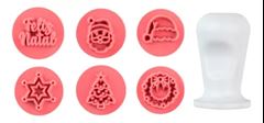 BLUESTAR KIT CARIMBO NATAL ILUMI ROSA BB