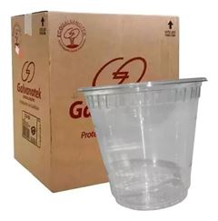 G 687 BASE/300UN - POTE 180ML CRISTAL PET