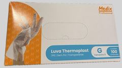 LUVA THERMOPLAST S/PO G MEDIX PC/100UN