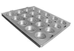 C 160022 ASSADEIRA P/BIG MAC 58X7 ALUMINIO C/20 CAVIDADES