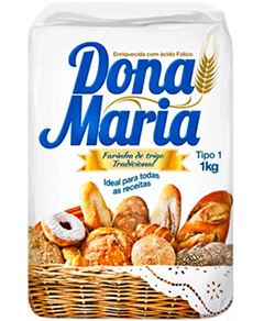 FARINHA DE TRIGO TIPO 1 DONA MARIA 10X1 KG PAPEL