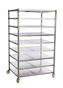 CARRO ESQUELETO 1020X776X1751MM EM ACO INOX