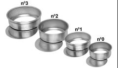 290204 FORMINHA PARA PAO DE MEL 42X20MM EM ALUMINIO
N. 1 C/FUNDO FALSO C/ 12 PCS