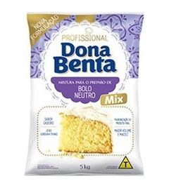 MISTURA P/BOLO NEUTRO PROFISSIONAL DONA BENTA 5KG