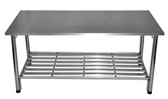 MESA IND PRATA 1900X900X900MM DESMONT