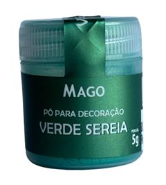 MAGO PO P/DECORACAO VERDE SEREIA 5G C/01UN