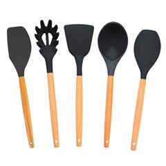 PRIMECHEF KIT UTENSILIOS SILICONE PRETO