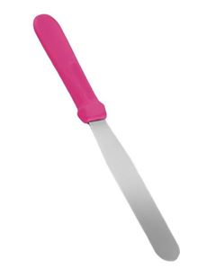 PRIMECHEF ESPATULA CONF RETA INOX  25CM  PINK