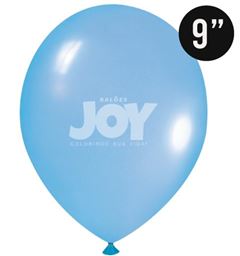 BALAO 9 PARTY AZUL CLARO C/30 UN