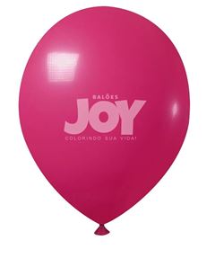 BALAO 9 PARTY ROSA FUCSIA HAPPY DAY C/30 UN