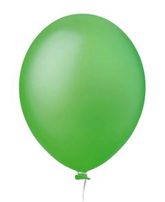BALAO REDONDO 5 LISO VERDE ESMERALDA HAPPY DAY C/50