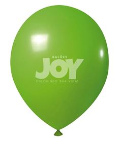 BALAO REDONDO 5 LISO VERDE LIMAO HAPPY DAY C/50