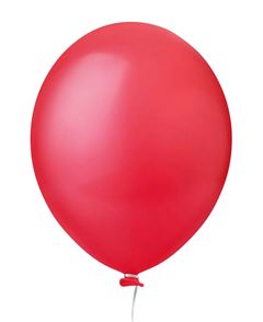 BALAO REDONDO 5 LISO VERMELHO HAPPY DAY C/50