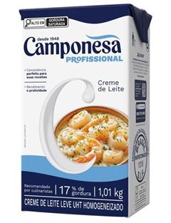 CREME DE LEITE FOOD SERVICE  CAMPONESA 1,01KG